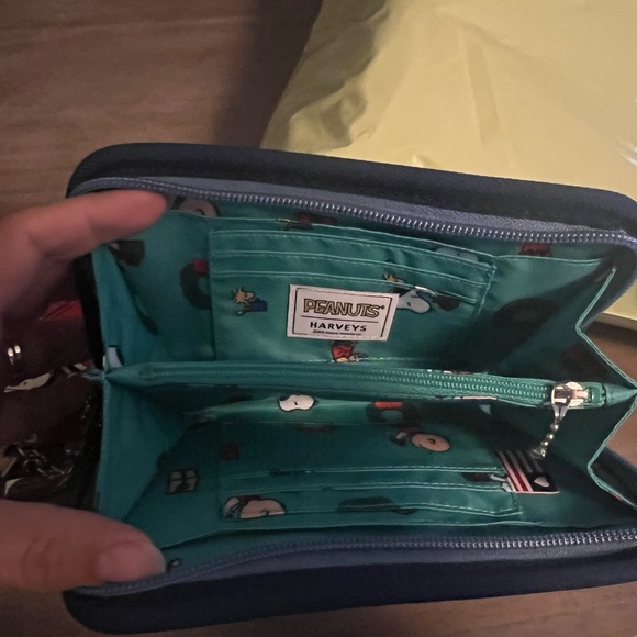 Harveys Peanuts Christmas Character Wallet - Picture 4 of 4